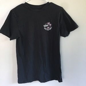 Black vans skater T